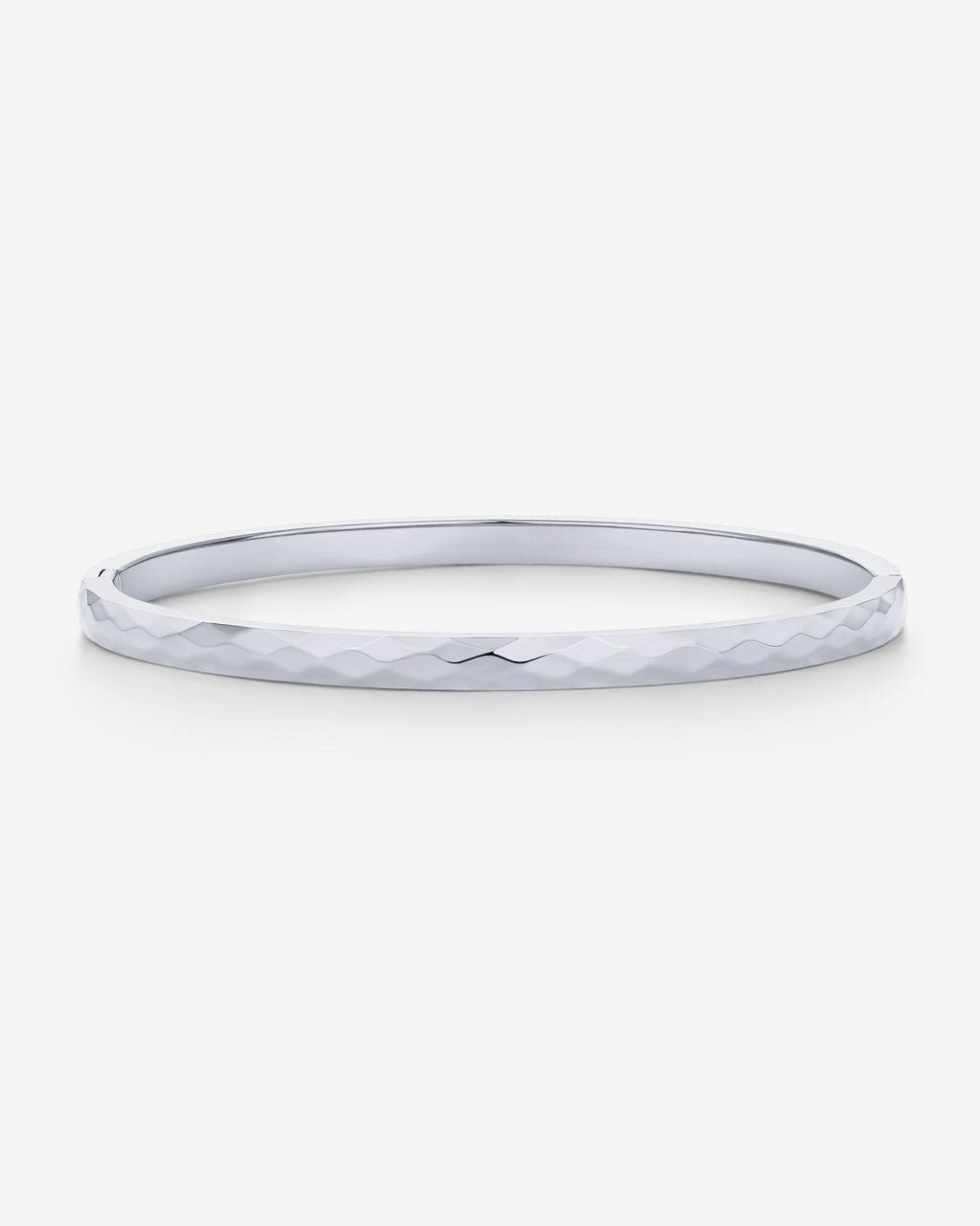 Faceted Bangle Bracelet