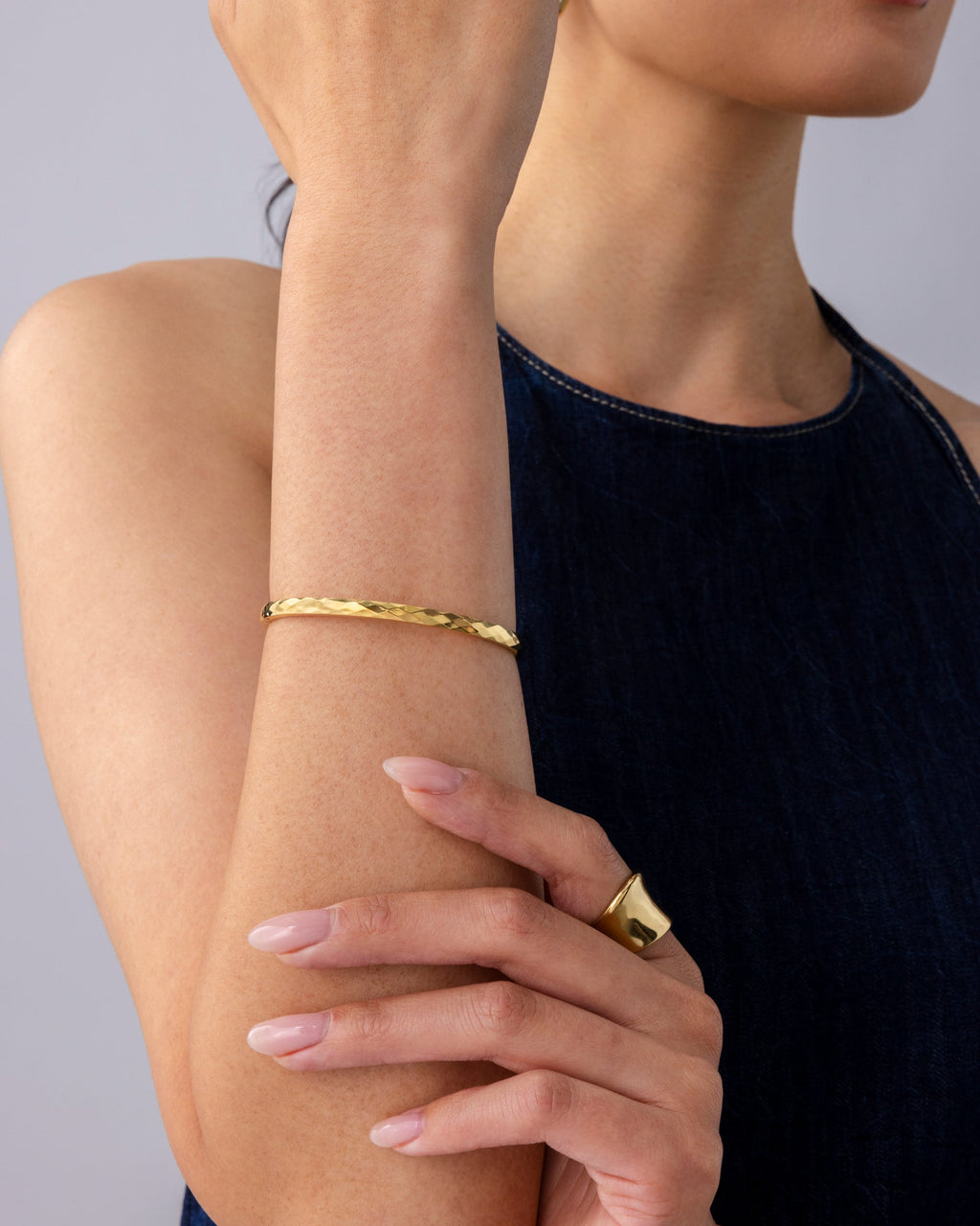 Faceted Bangle