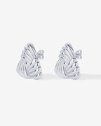 Vintage Triangle Knot Earrings
