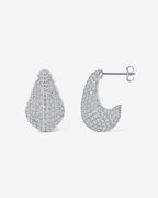 Pavé Teardrop Earrings