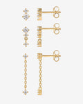 Mix and Match Stud and Dangle 3 Pack