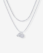 Initial Layered Pendant