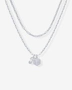 Initial Layered Pendant
