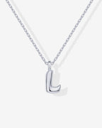 Bubble Initial Pendant
