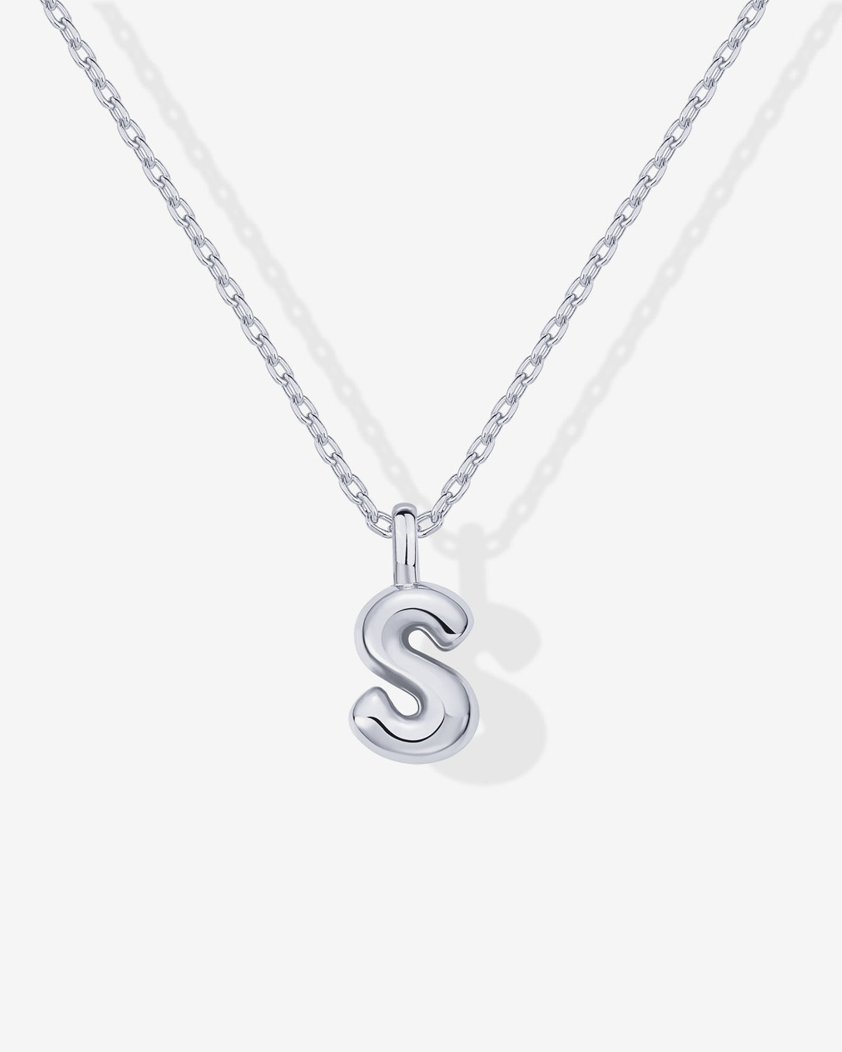 Bubble Initial Pendant