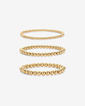 Beaded Stretch Bracelet Trio