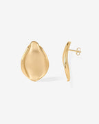 Textured Teardrop Studs