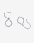 Teardrop Geometric Dangle Earrings