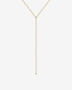 Keep It Simple Lariat Necklace