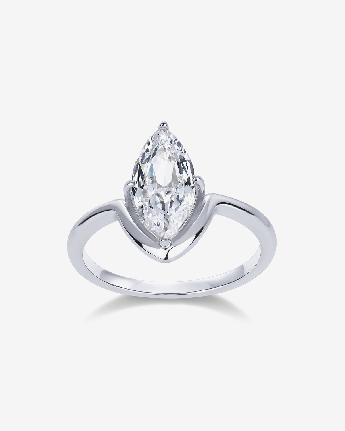 I Love Love Marquise Ring