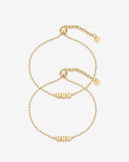 BFF-ILYSM Cube Bracelet