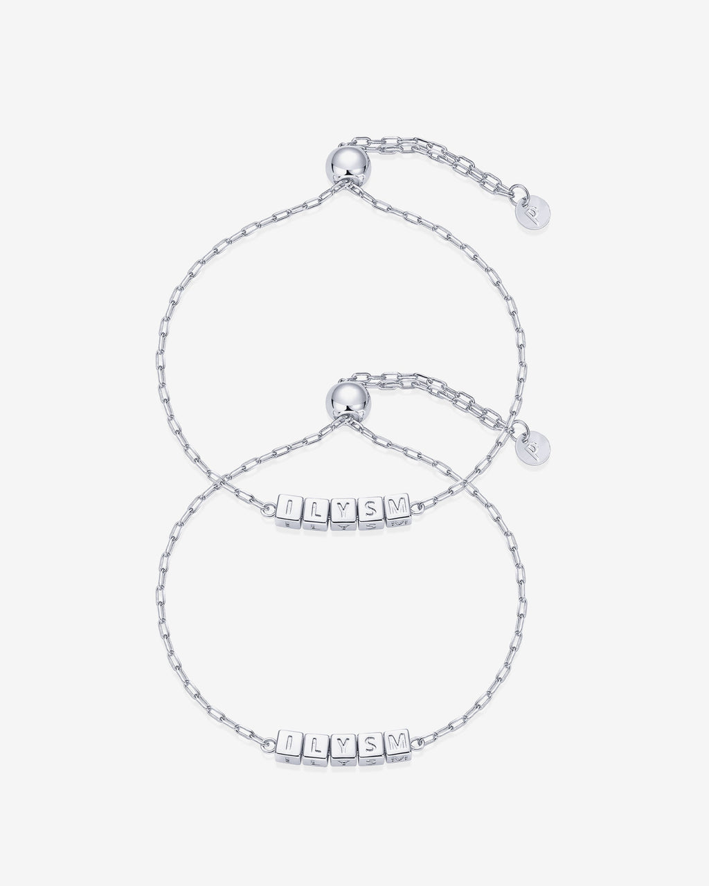 BFF-ILYSM Cube Bracelet