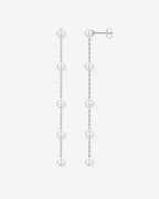 Multi Pearl Drop Earrings