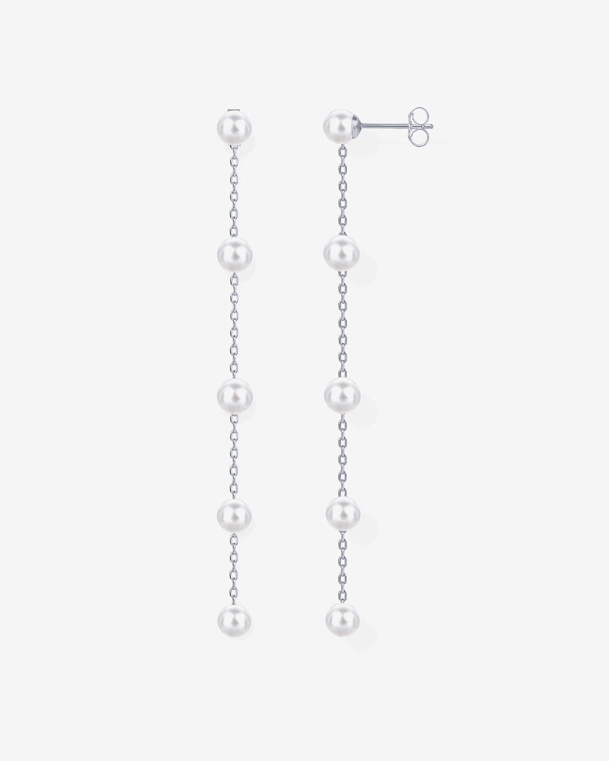 Multi Pearl Drop Earrings