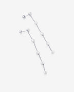 Multi Pearl Drop Earrings