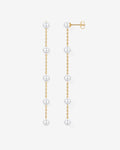 Multi Pearl Drop Earrings