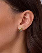 Cubic Zirconia Dangle Crawler