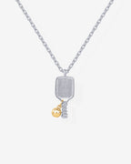 Pickleball Pendant Necklace