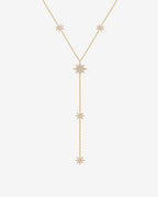 Starburst Lariat Necklace