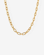 Chunky Oval Link Chain Necklace
