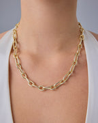 Chunky Oval Link Chain Necklace