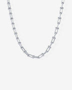 Chunky Barbell Links Chain Necklace