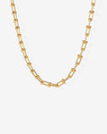 Chunky Barbell Links Chain Necklace