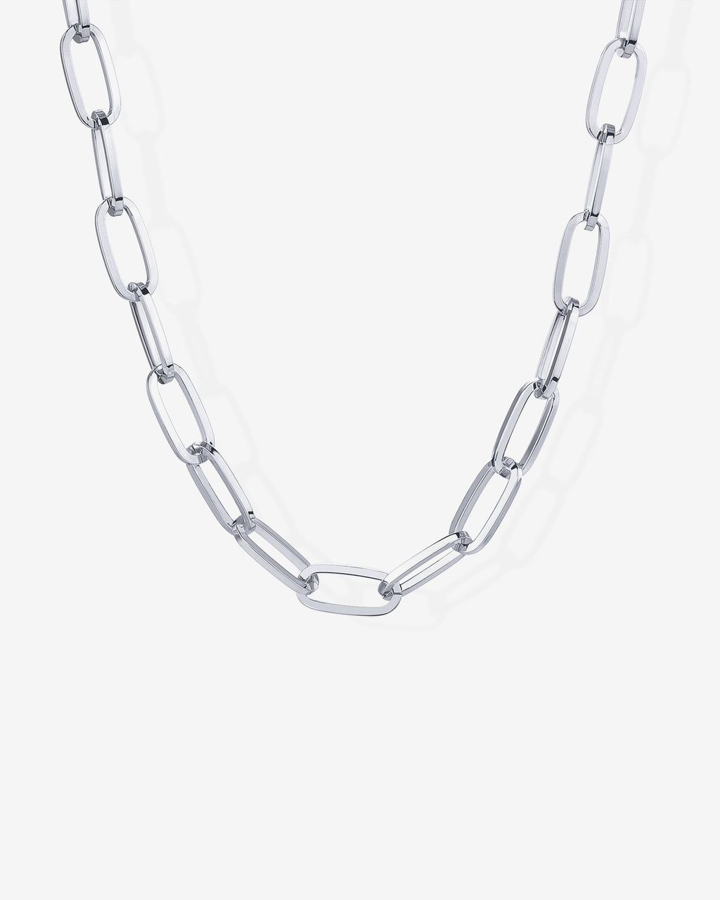 Chunky Paperclip Chain Necklace