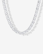 Pear Tennis Necklace