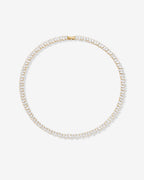 Pear Tennis Necklace