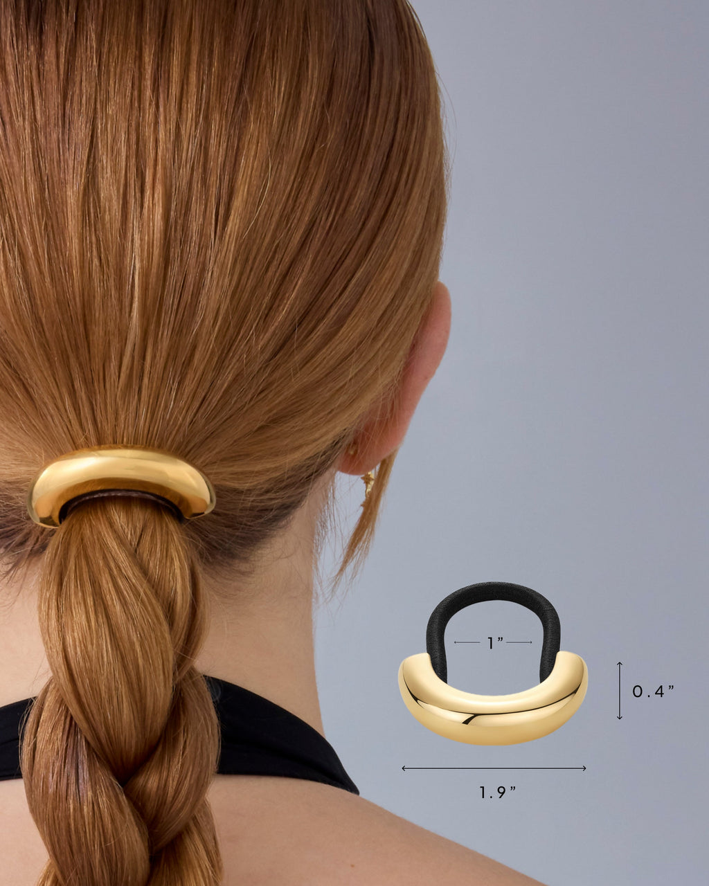 Small Arch Cuff Hair Tie