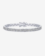 Trillion Cut Tennis Bracelet