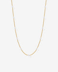 Pearl Station Chain Necklace