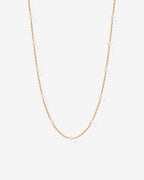 Pearl Station Chain Necklace