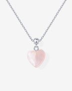 Gemstone Heart Necklace