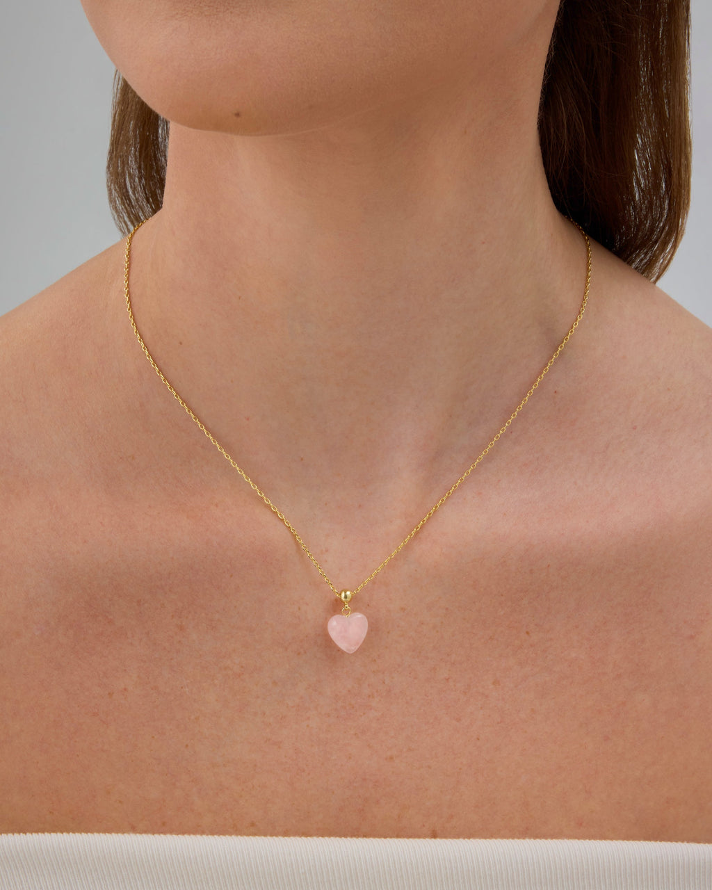 Gemstone Heart Necklace