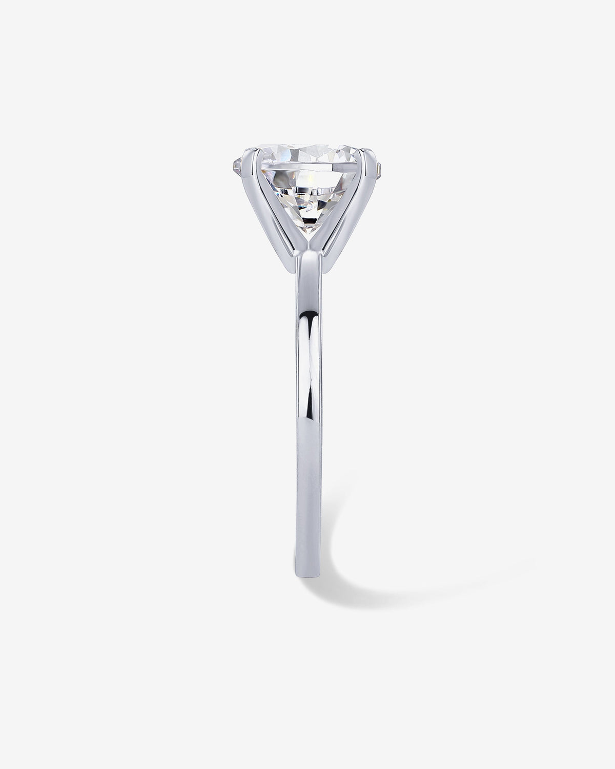 Round Solitaire Engagement Ring