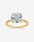 Round Solitaire Engagement Ring