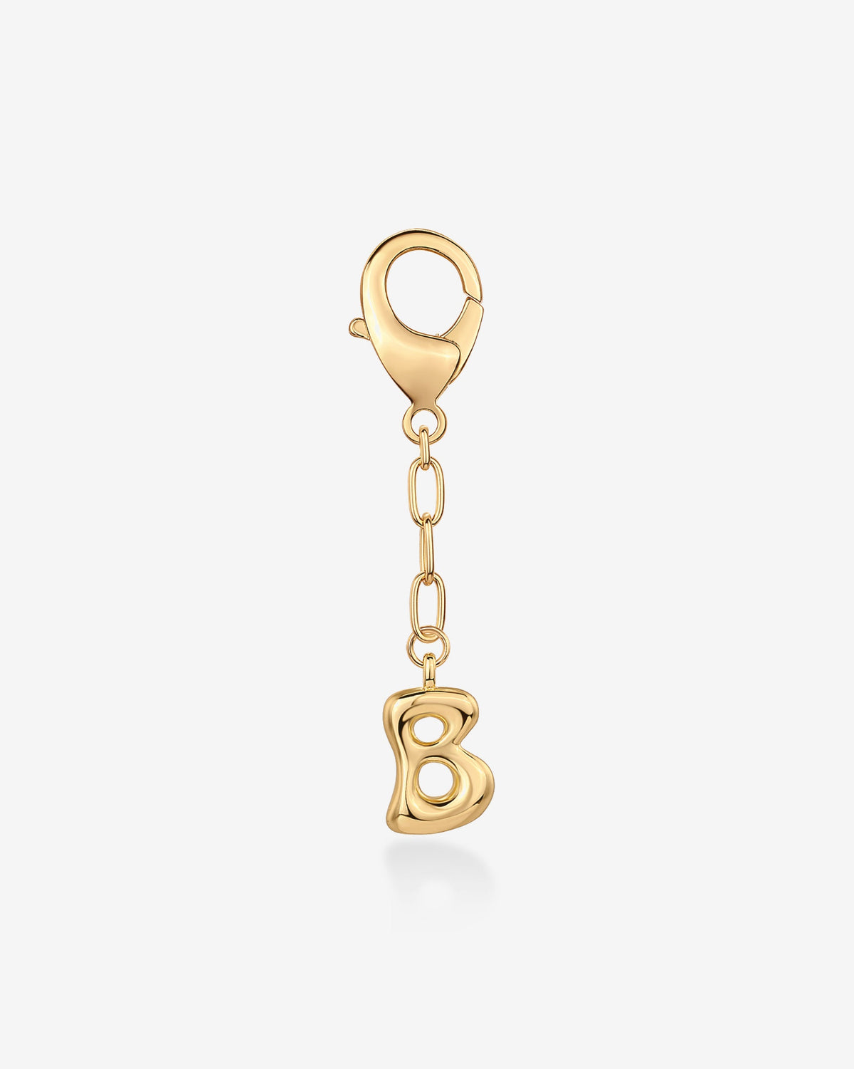 Bubble Letter Bag Charm