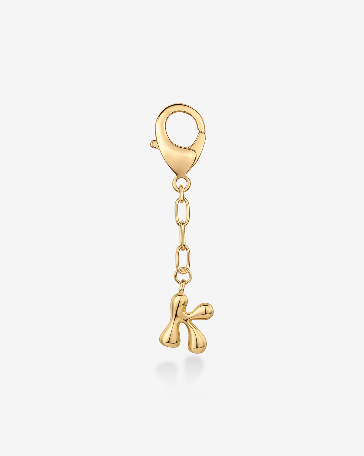 Bubble Letter Bag Charm
