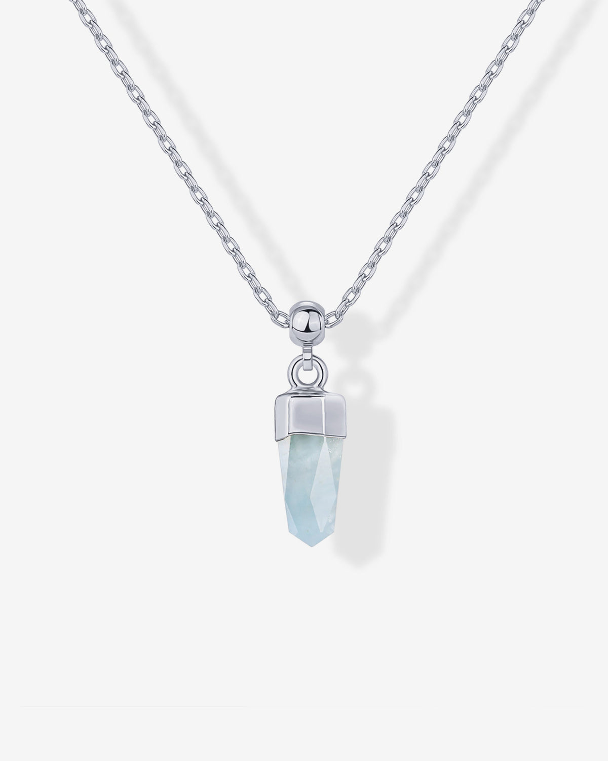 Dainty Crystal Charm Pendant Necklace