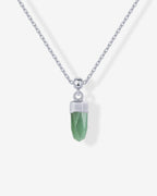 Dainty Crystal Charm Pendant Necklace