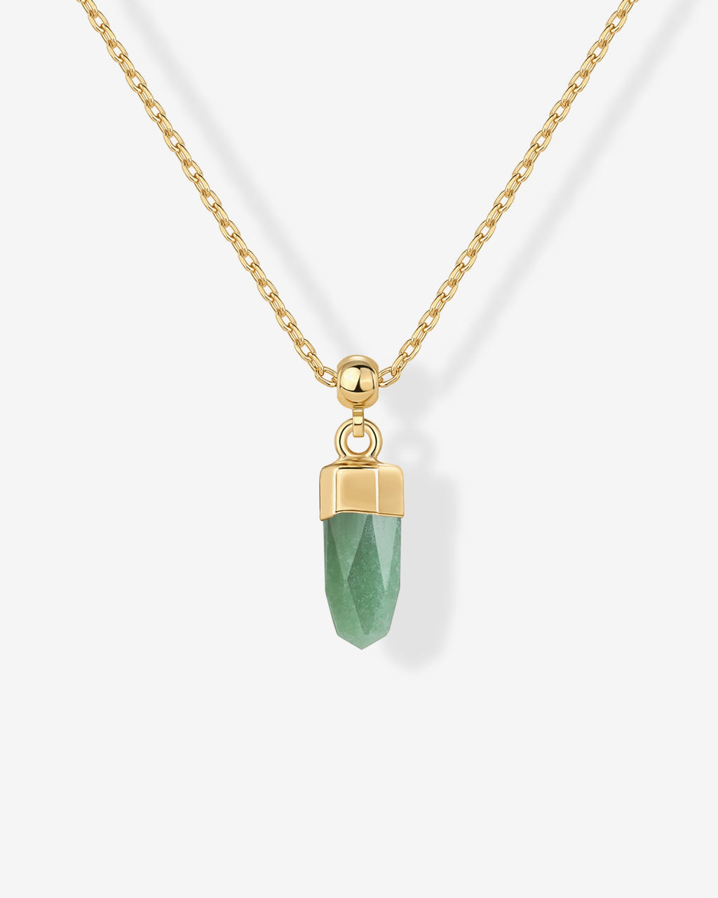 Dainty Crystal Charm Pendant Necklace