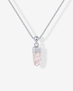 Dainty Crystal Charm Pendant Necklace
