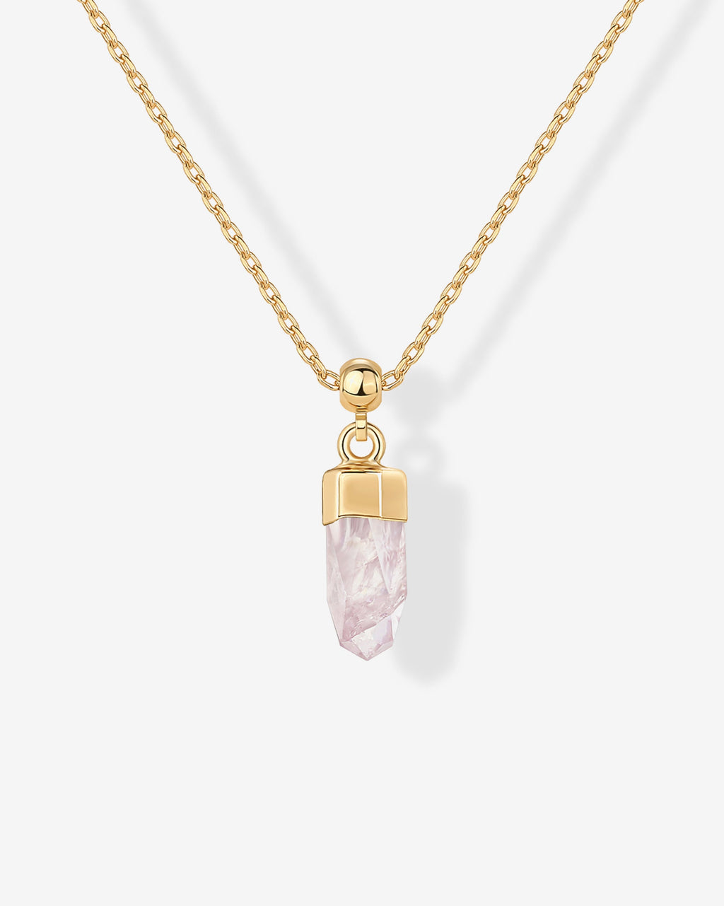 Dainty Crystal Charm Pendant Necklace