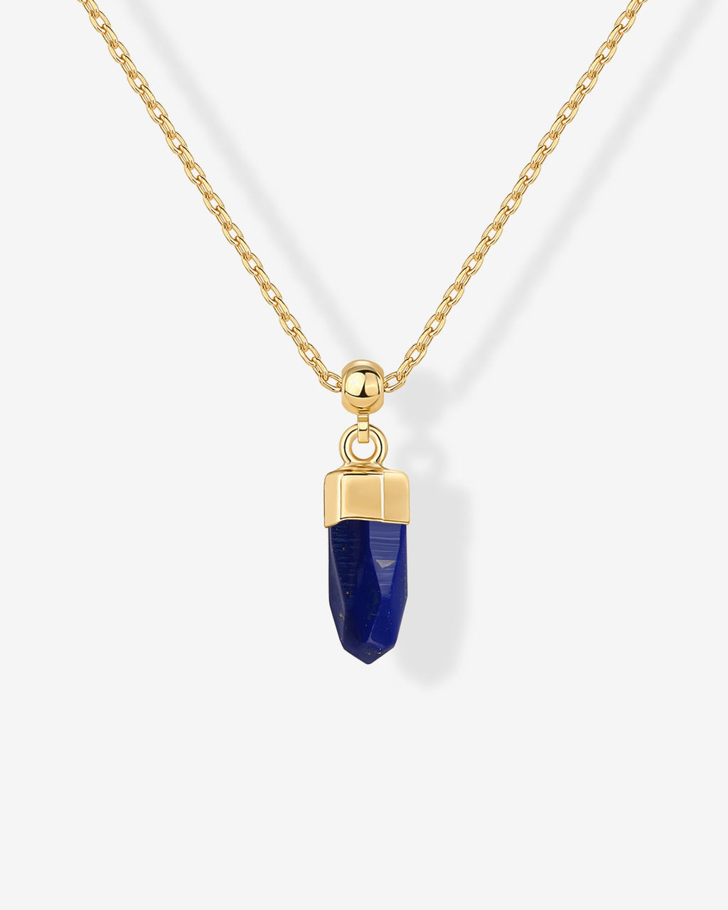 Dainty Crystal Charm Pendant Necklace