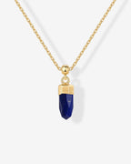 Dainty Crystal Charm Pendant Necklace