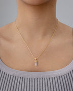 Dainty Crystal Charm Pendant Necklace