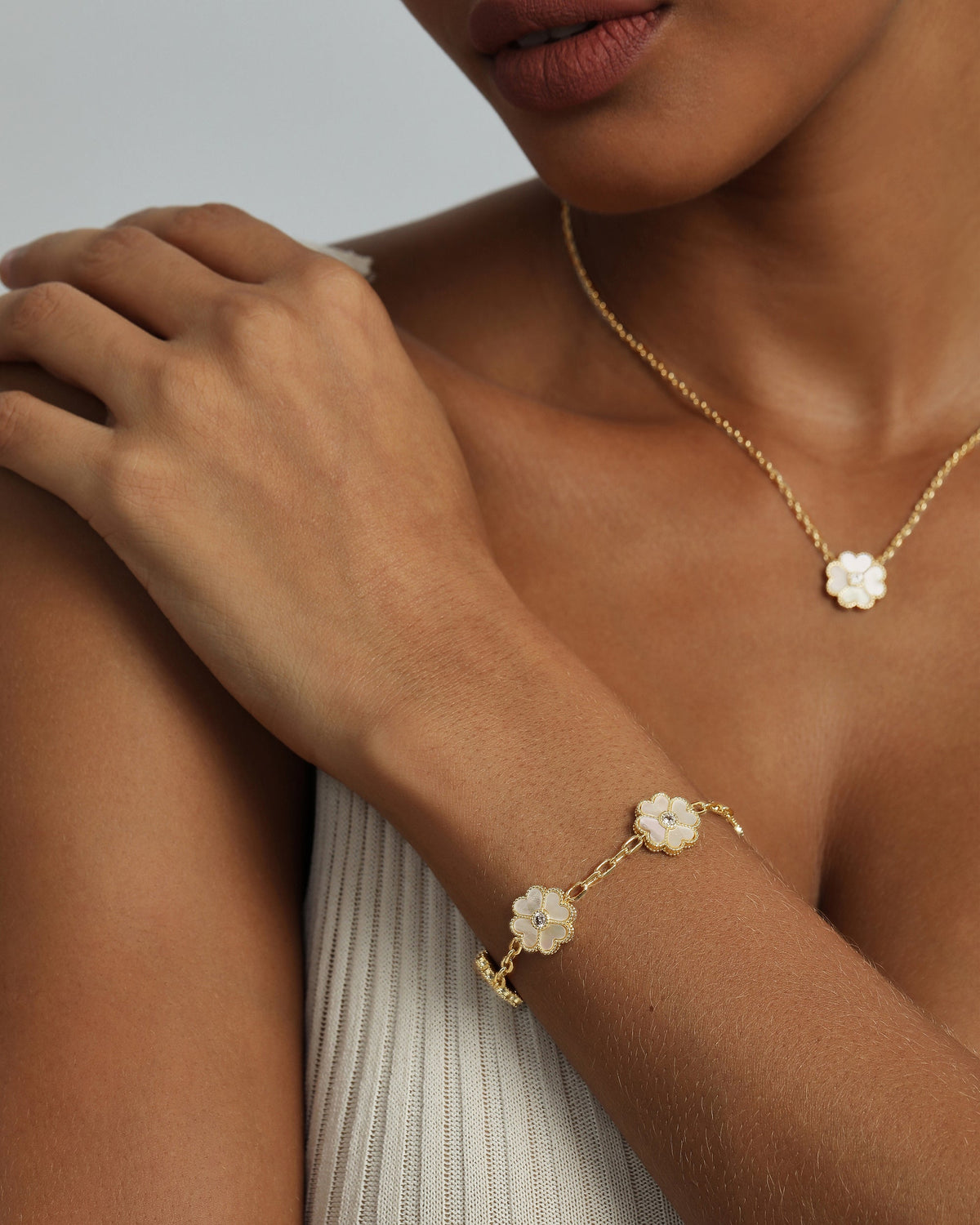 Gemstone Flora Bracelet