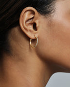 Hinged Hoop Earrings